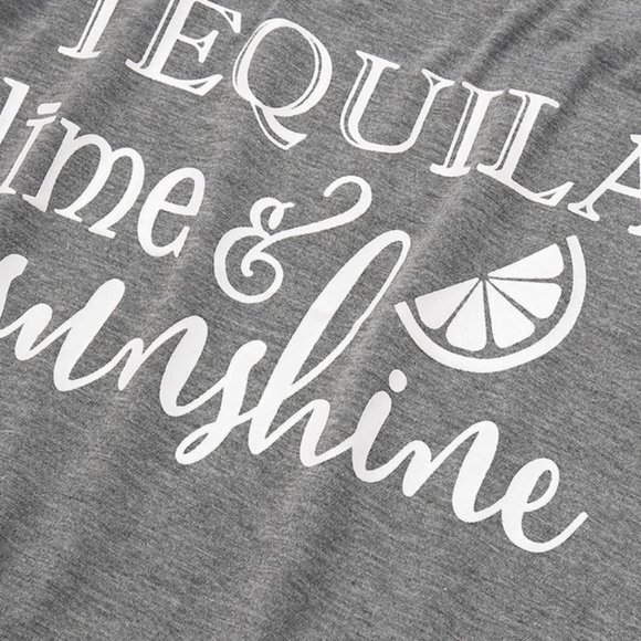 SALE! Tequila Lime and Sunshine Graphic Tank - Picture 3 of 3